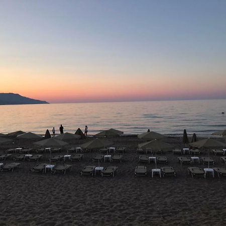 Aquamar Beach Otel Kournás Dış mekan fotoğraf